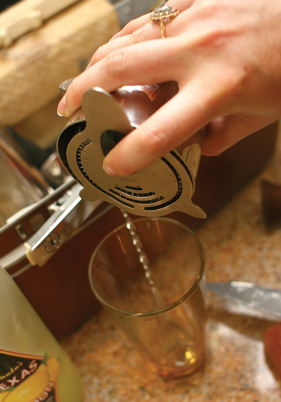 Cocktail-pour