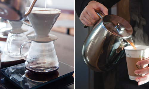Coffee-pour