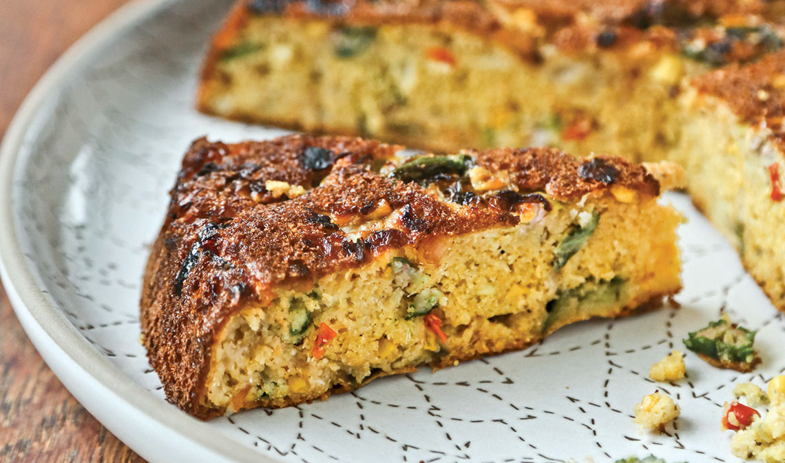 vegetable corn bread