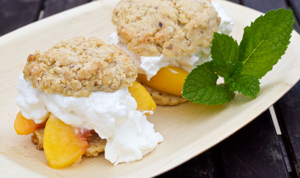 peach shortcake